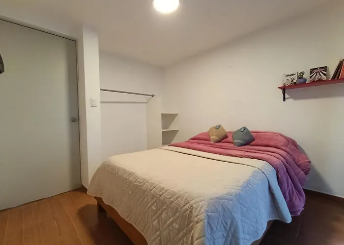 Comoda A Minutos Del Estadio Azteca Y Zona De Hospitales Apartment